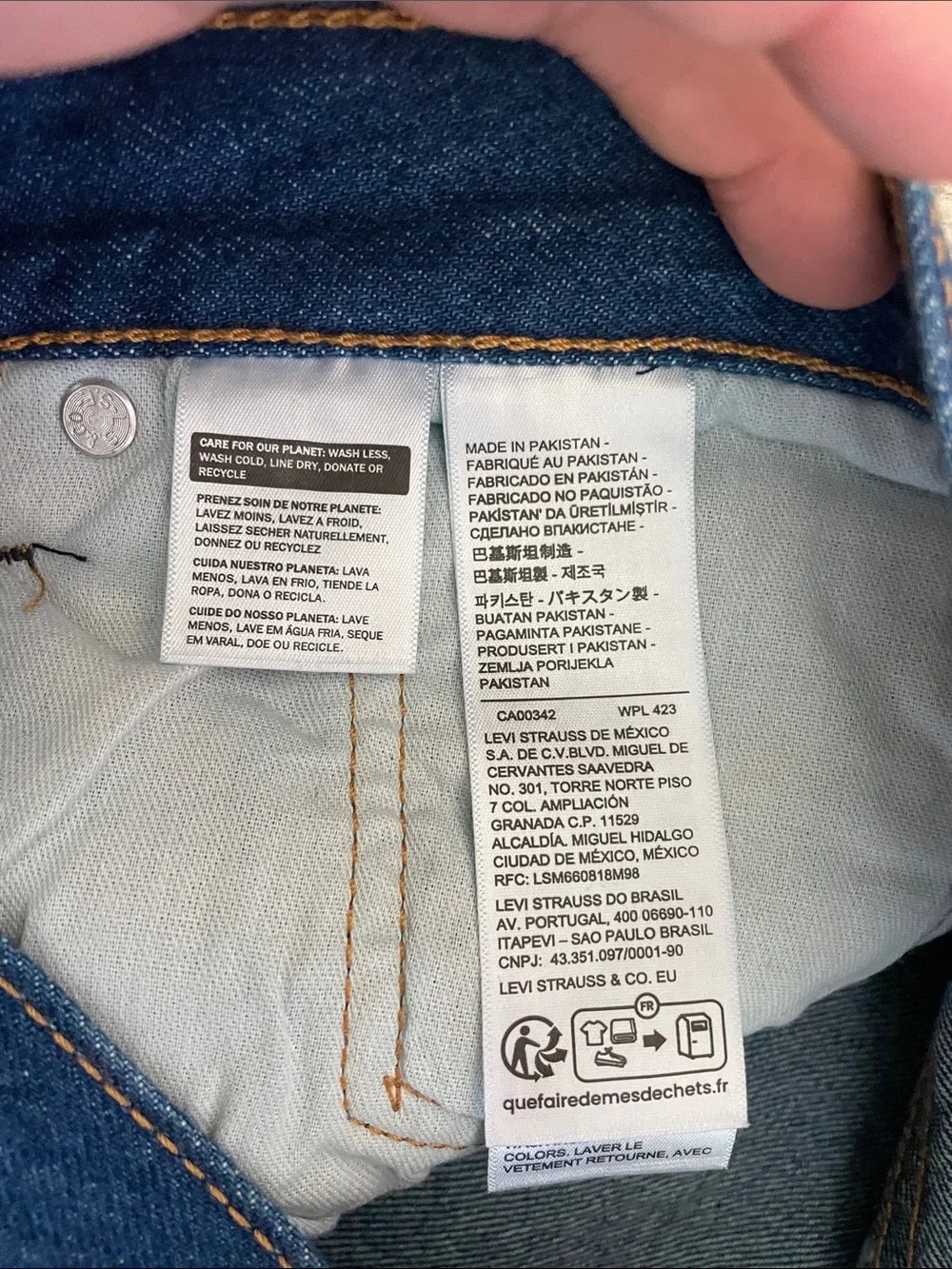 Levi's 514 straight Men's Dark Blue Straight Jeans